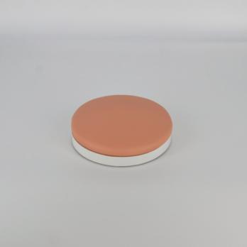Подставка-подлокотник круглая, персиковая