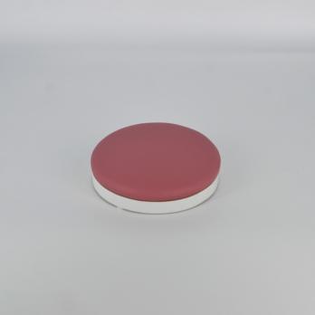 Подставка-подлокотник круглая, розовая